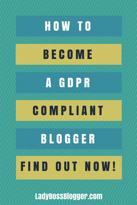 how to become gdpr compliant